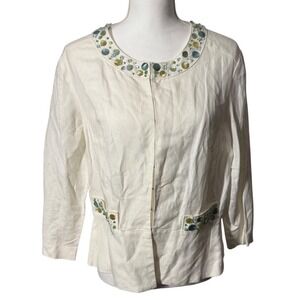 Ruby Rd. Women's Embellished Jacket Size‎ 12